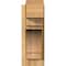 Ekena Millwork Merced Block Rough Sawn Outlooker, Western Red Cedar, 6"W x 16"D x 16"H OUT06X16X16MRC05RWR - alternate 2
